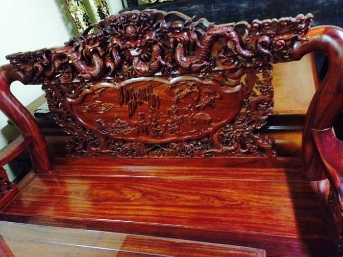 Gỗ vân hương nam phi được ứng dung rộng rãi