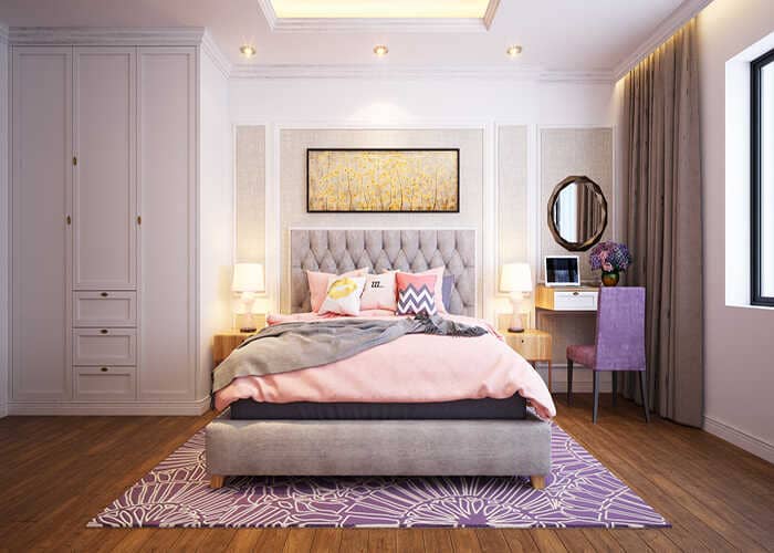 Đồ nội thất gia đình trong phòng ngủ