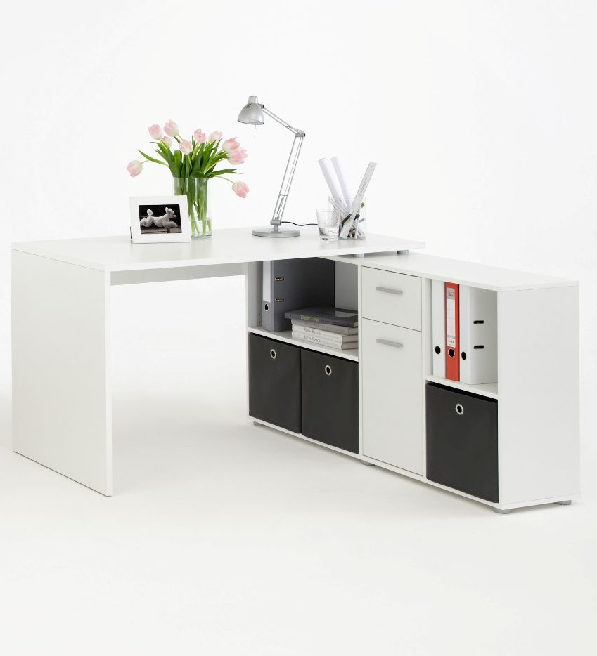 Bàn làm việc đơn giản giá rẻ kiểu chữ L