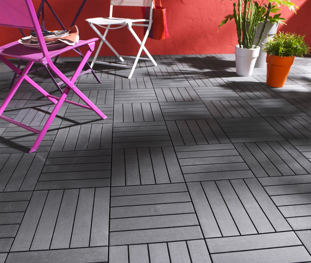 Không gian trở nên sang và đẹp hơn nhờ những chiếc gỗ nhựa composite