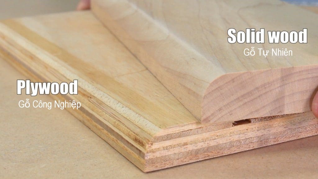 Gỗ tự nhiên và gỗ công nghiệp