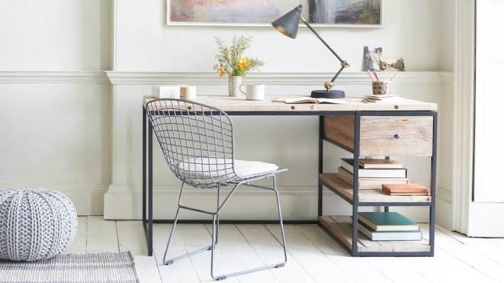 Bàn làm việc đơn giản hiện đại