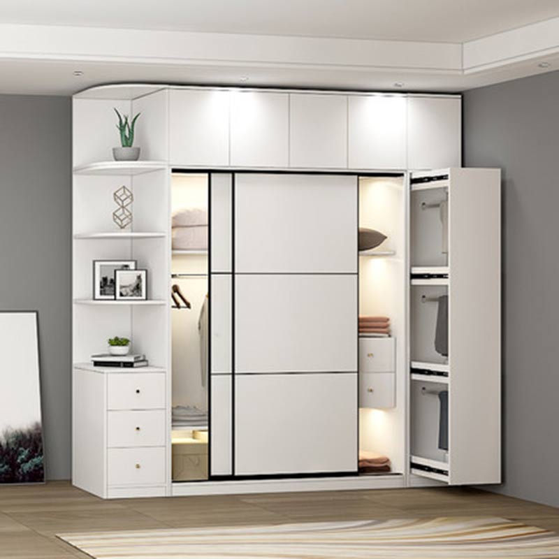 Mẫu 6: Tủ quần áo gỗ cao su