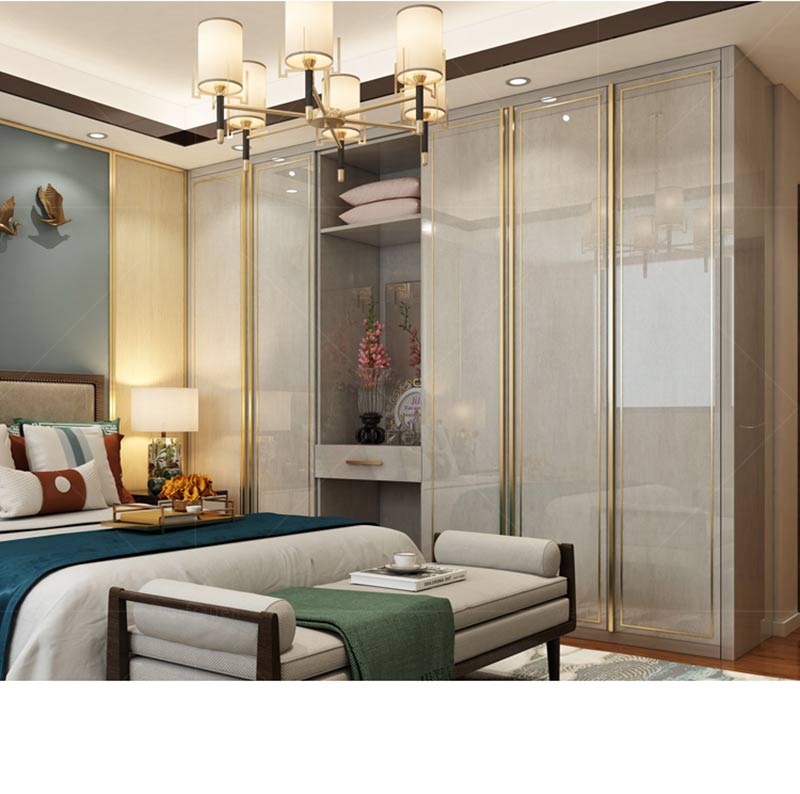 Mẫu 7: Tủ quần áo gỗ cao su