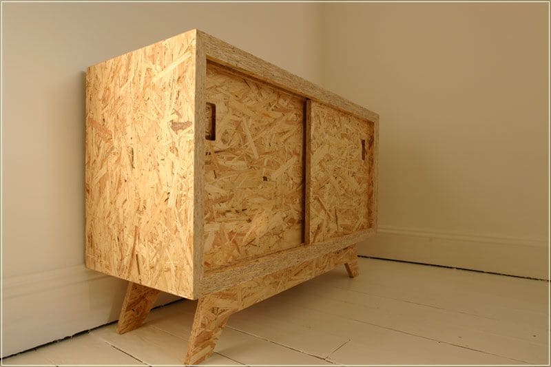 Tủ gỗ osb bắt mắt